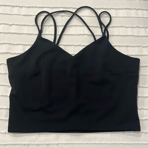 Express Cropped Criss Cross Tank